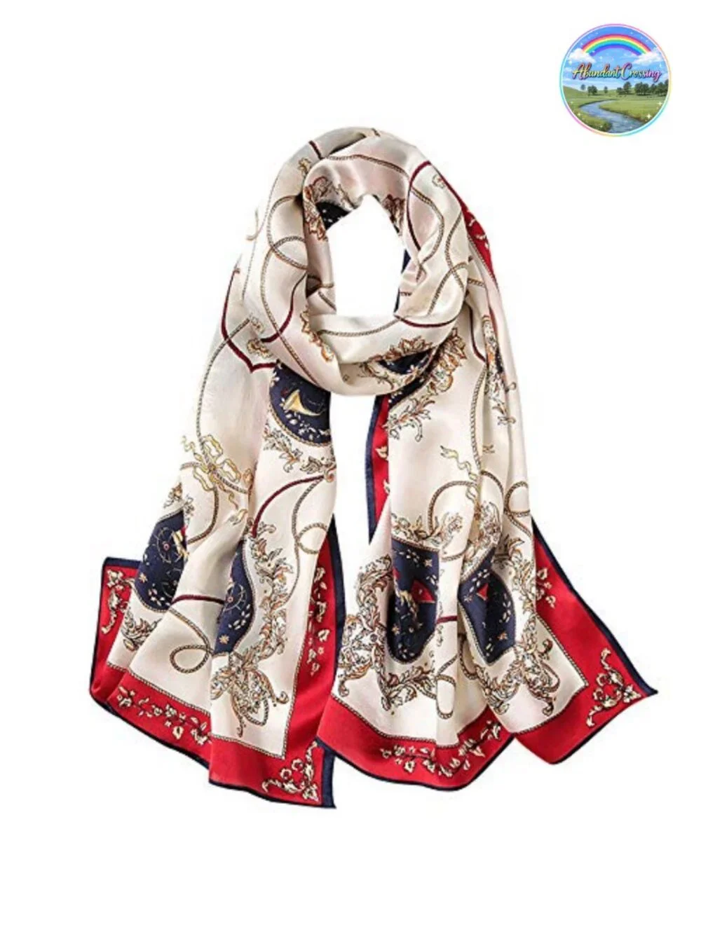 100% Mulberry Silk Long Oblong Scarf Shawl Wrap for Women | Lightweight